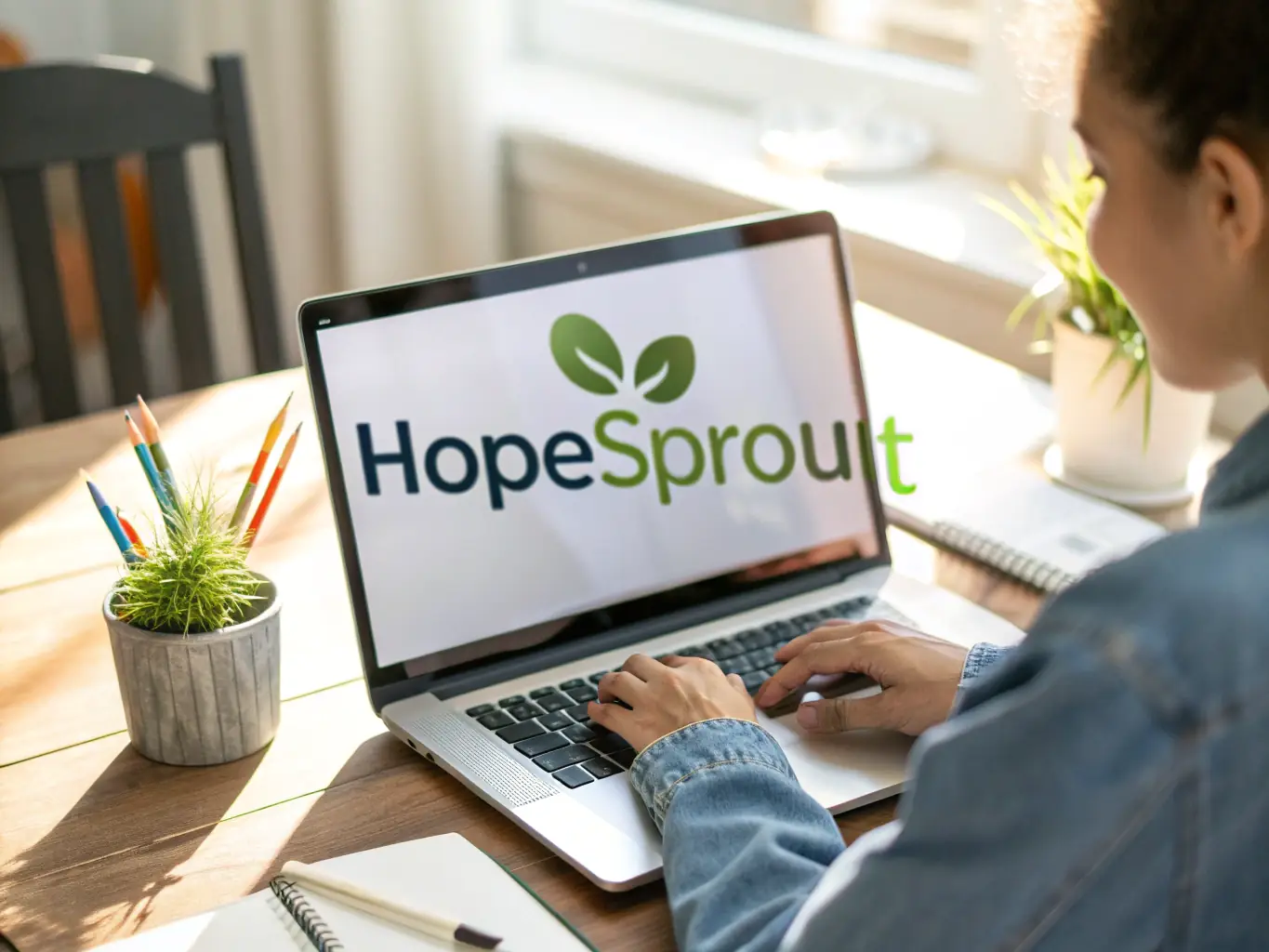 A touching image of a person making a secure online donation to Project Maya, highlighting the ease and impact of financial contributions.